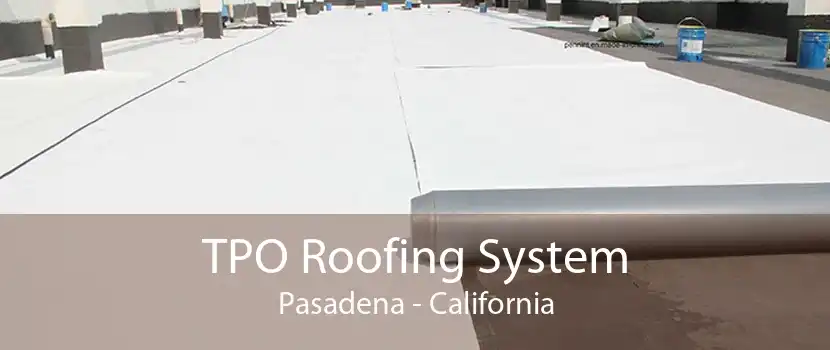 TPO Roofing System Pasadena - California